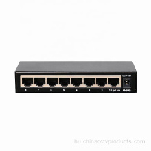 8 Port Mini Gigabit OEM Ethernet hálózati kapcsoló